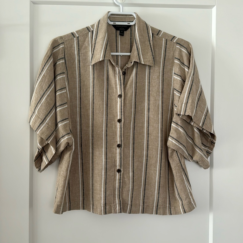 Banana Republic linen top